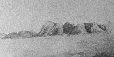 Drawing of Black Hills