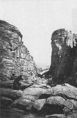 Old photograph of Devil’s Gate