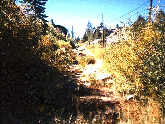 Photograph of old road